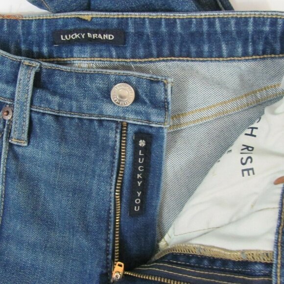 Women's Lucky Brand Jeans Bridgette Cropped Size 6 (26 x 25) High Rise NWOT - Picture 8 of 10